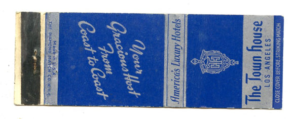 Town House, Los Angeles, CA [Matchbook Cover]
