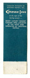 Caravan Inns [Matchbook Cover]