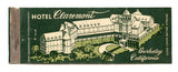 Hotel Claremont, Berkeley, CA [Matchbook Cover]