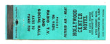 Hollywood Center Motel, Hollywood, CA [Matchbook Cover]