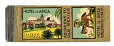 de Anza Hotel, Calexico, CA [Matchbook Cover]