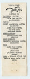 Jack Tar Hotels [Matchbook Cover]