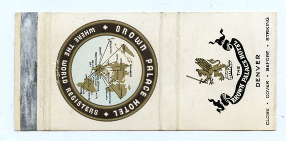 Brown Palace Hotel, Denver, CO [Matchbook Cover]
