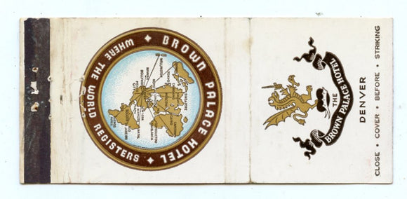Brown Palace Hotel, Denver, CO [Matchbook Cover]