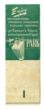 Park Lane Hotel, Denver, CO [Matchbook Cover]