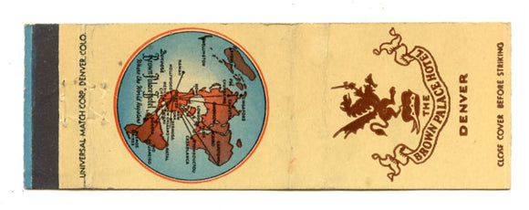Brown Palace Hotel, Denver, CO [Matchbook Cover]