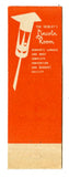 Shirley Savoy Hotel, Denver, CO [Matchbook Cover]