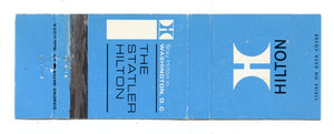 Washington Statler Hilton, Washington, DC [Matchbook Cover]