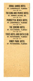 Holiday Hotel, Ft. Lauderdale, FL [Matchbook Cover]