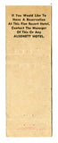 Poinsettia Beach Hotel, Ft. Lauderdale, FL [Matchbook Cover]