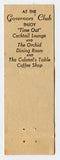 Sea Ranch Hotel, and Govermor's Club Hotel, Ft. Lauderdale, FL [Matchbook Cover]