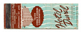 Duval Hotel, Tallahassee, FL [Matchbook Cover]