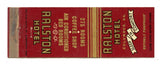 Ralston Hotel, Columbus, GA [Matchbook Cover]