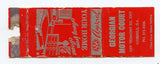 Georgian Motor Court, Cordele, GA [Matchbook Cover]