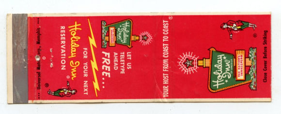 Aurora Holiday Inn, Aurora, IL [Matchbook Cover]