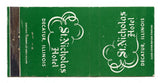 St. Nicholas Hotel, Decatur, IL [Matchbook Cover]