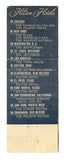 Hilton Hotels [Matchbook Cover]