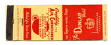 Dunlap Hotel, Jacksonville, IL [Matchbook Cover]