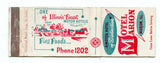 Marion Hotel, Marion, IL [Matchbook Cover]