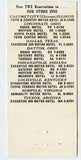 Executive Inn, Indianapolis, IN [Matchbook Cover]