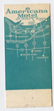 Americana Gary Motel, Gary, IN [Matchbook Cover]
