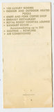Diplomat Motel, Gary, IN [Matchbook Cover]
