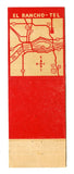 El Rancho-Tel, Davenport, IA [Matchbook Cover]