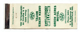 Green Acres Motel, Centerville, IN [Matchbook Cover]