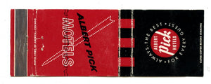 Albert Pick Hotels and Motels [Matchbook Cover]