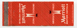 Marriott Motor Hotels [Matchbook Cover]