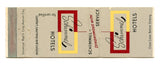 Schimmel Hotels [Matchbook Cover]