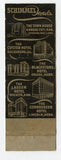 Schimmel Hotels [Matchbook Cover]