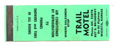 Trail Motel, Wichita, KS [Matchbook Cover]