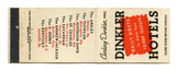 Dinkler Hotels [Matchbook Cover]