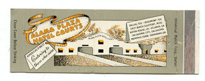 Alamo Plaza Motel Courts [Matchbook Cover]