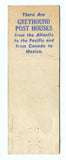 Greyhound Post House [Matchbook Cover]