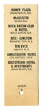 Wiggins' Old Tavern and Northampton Hotel, Northampton, MA [Matchbook Cover]