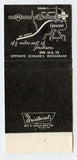 Crescent Motel, Jackson, MI [Matchbook Cover]