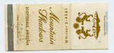 Mountain Shadows, Scottsdale, AZ [Matchbook Cover]