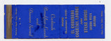 El Coronado Cocktail Lounge and Steak House, Sierra Vista, AZ [Matchbook Cover]