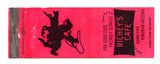 Richey's Cafe, Kingman, AZ [Matchbook Cover]
