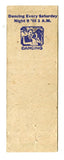 Honolulu Club, Oatman, AZ [Matchbook Cover]