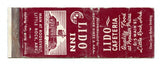 Lido Inn, Little Rock, AR [Matchbook Cover]