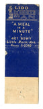 Lido Inn, Little Rock, AR [Matchbook Cover]