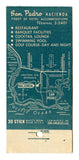 San Pedro Hacienda, San Pedro, CA [Matchbook Cover]