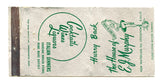 House of E. J. Murphy, Stockton, CA [Matchbook Cover]