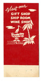 MiraMar Good Food, Oceanside, CA [Matchbook Cover]