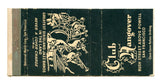 Club Hangover, San Francisco, CA [Matchbook Cover]