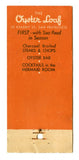 Oyster Loaf Restaurant, San Francisco, CA [Matchbook Cover]