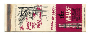 Wharf Restaurant, San Francisco, CA [Matchbook Cover]